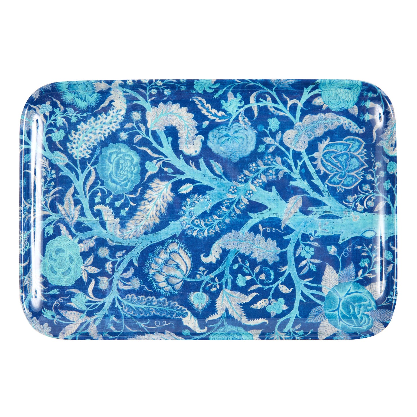 Kalamkari Blue Trays