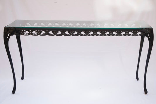 Vintage Scroll Regency Style Patio - Console Table