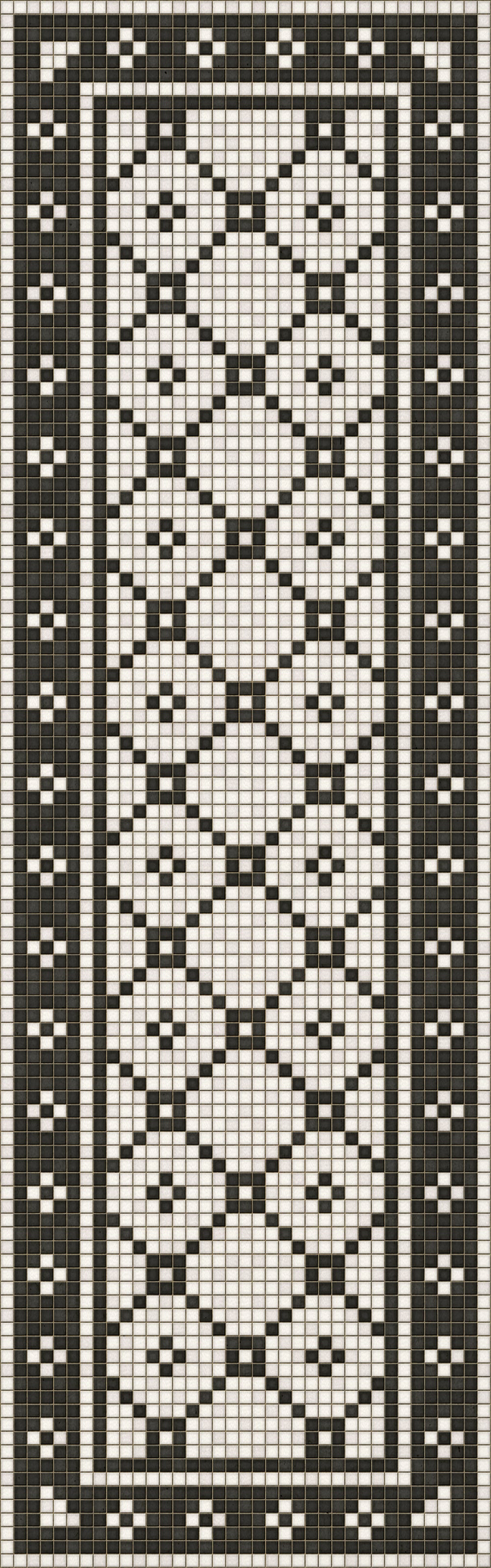 Mosaic Tile Floor Cloth