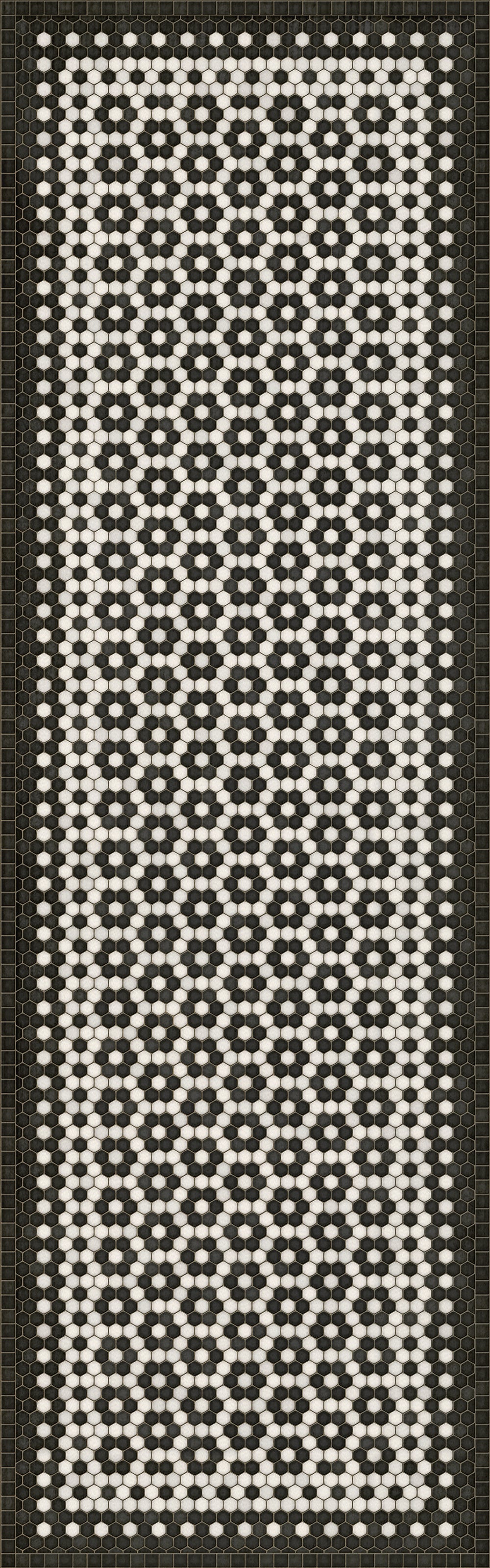 Mosaic Tile Floor Cloth
