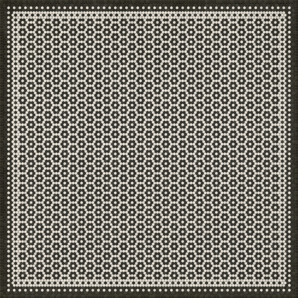 Mosaic Tile Floor Cloth