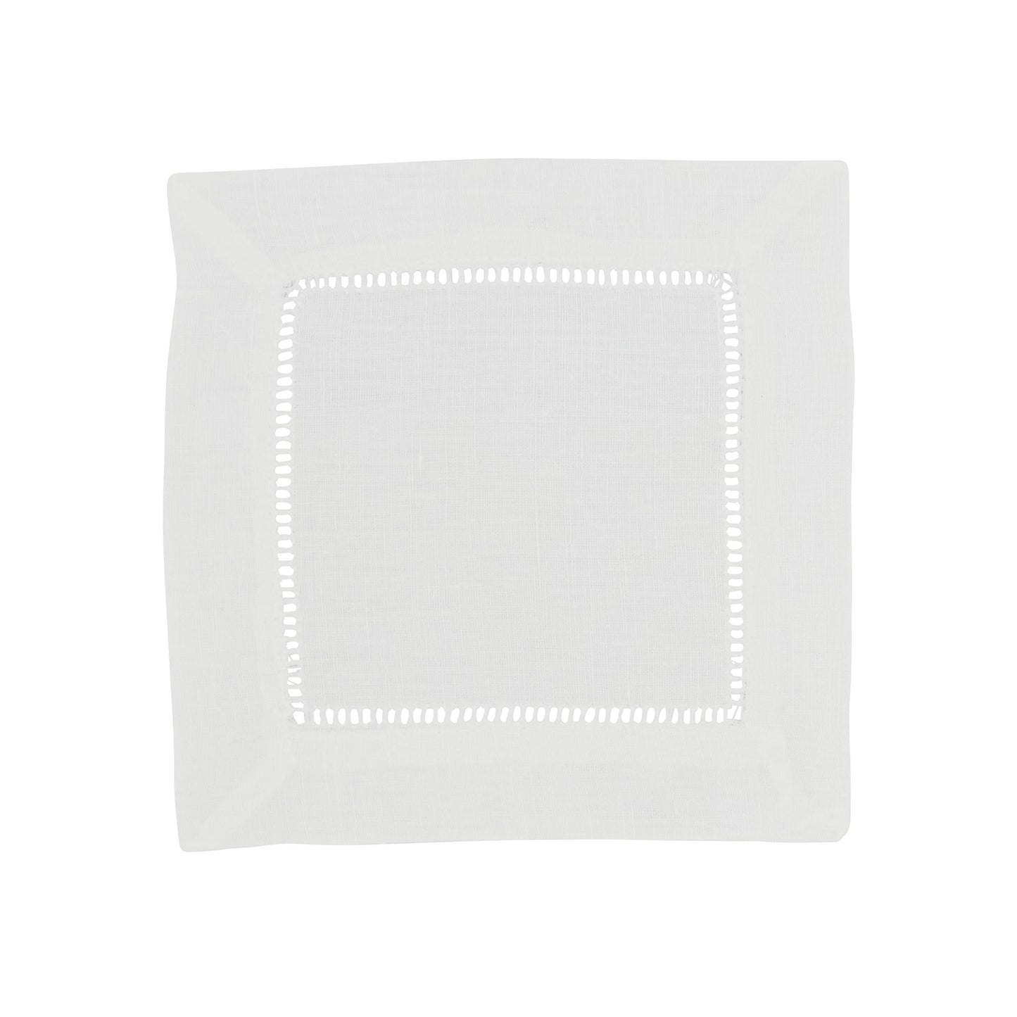 Hemstitched Cocktail Napkins - Set of 4