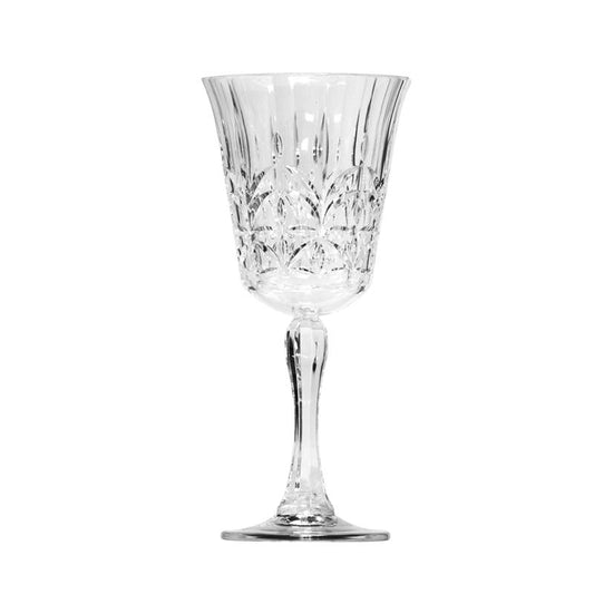 Royals Clear Wine Glass Clear Acrylic, Set of 4