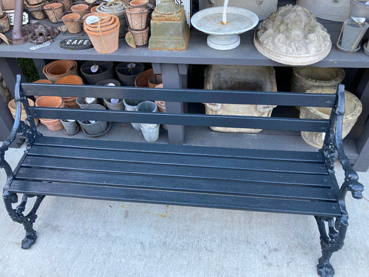 Coalbrookdale Black Bench