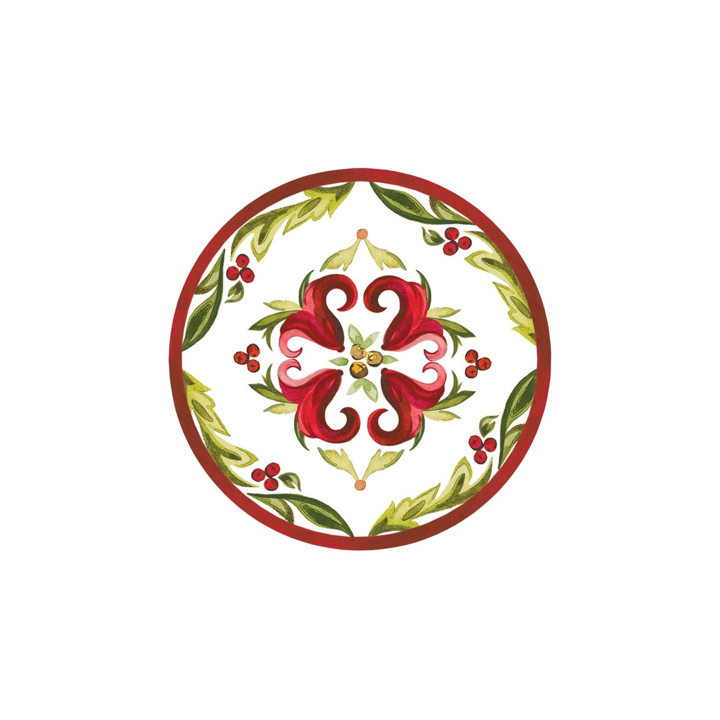 Vischio Gift Set: Cocktail Napkins with Printed Coasters