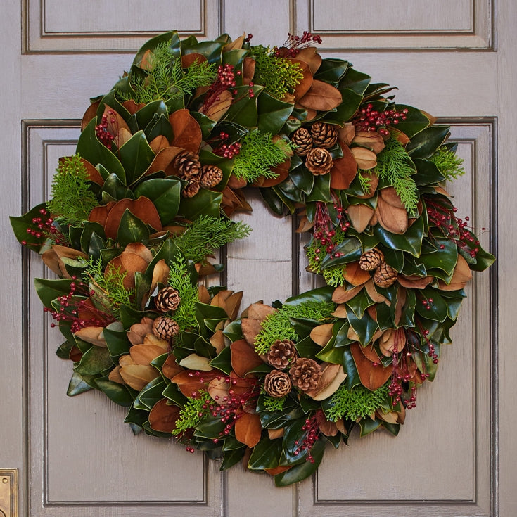 Little Gems and Berries Christmas Wreath