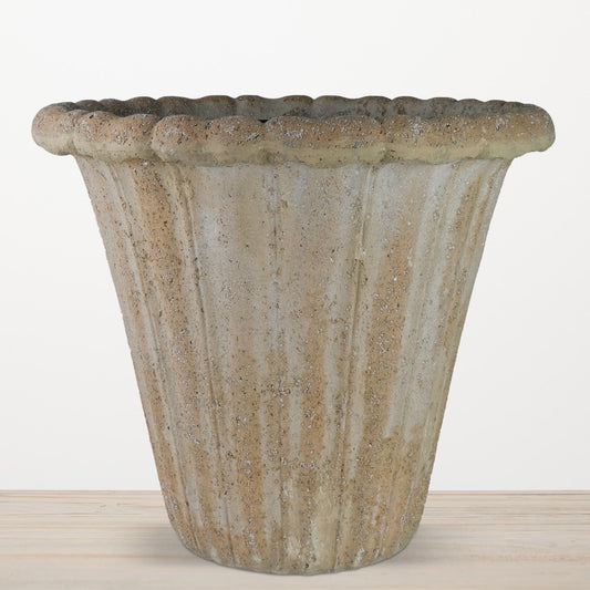 Lavastone Flower Pot