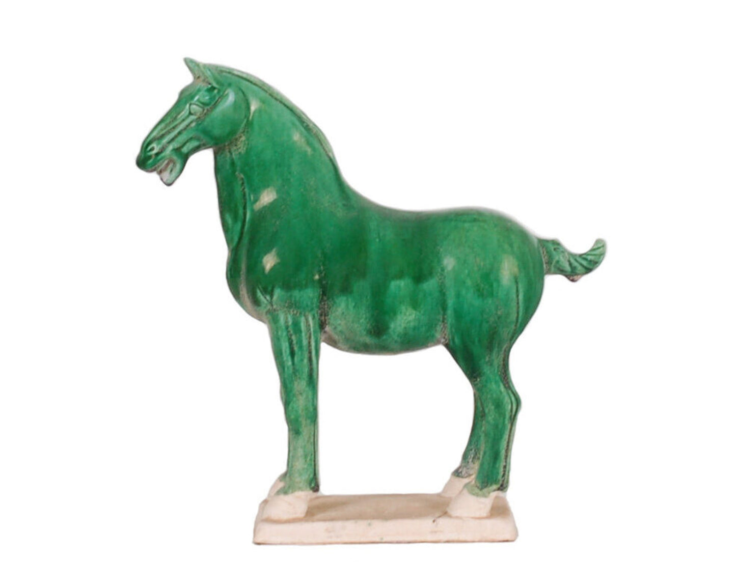 Green Horse Statue