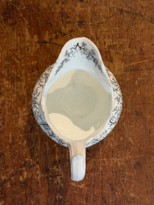 Grainger Transferware Cream Jug