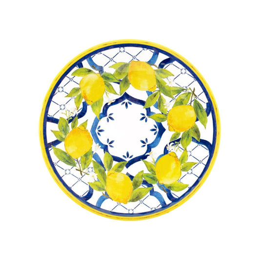 Luxury Melamine Salad Plates, Set of 4