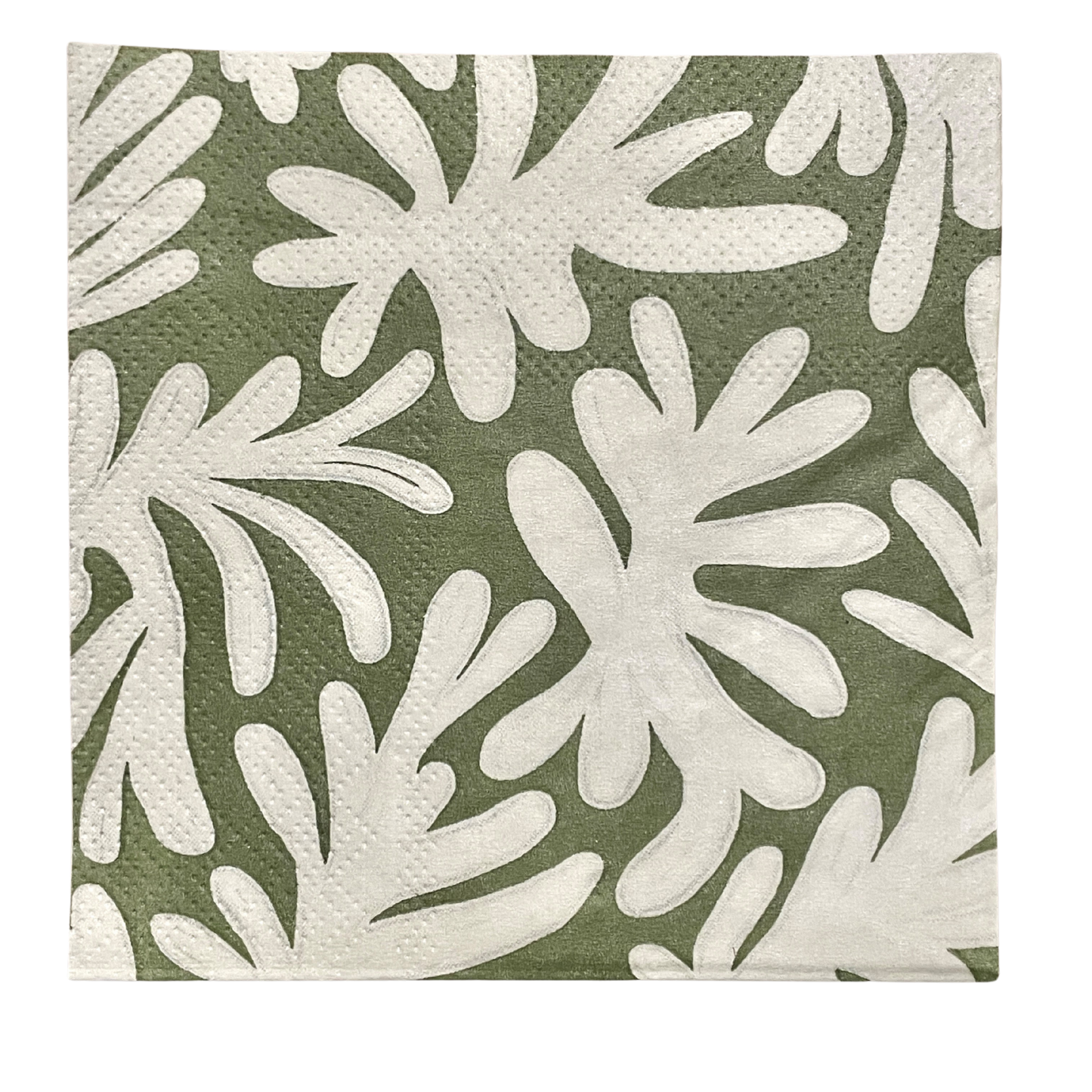 Leaf Design Paper Cocktail Napkins