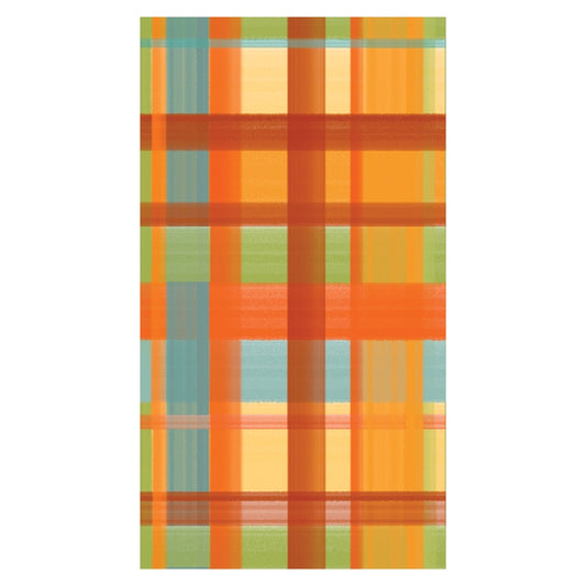 Fall Plaid Dinner Napkins or Guest Towels