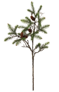 Pine Spray With Pine Cone - 43.5"