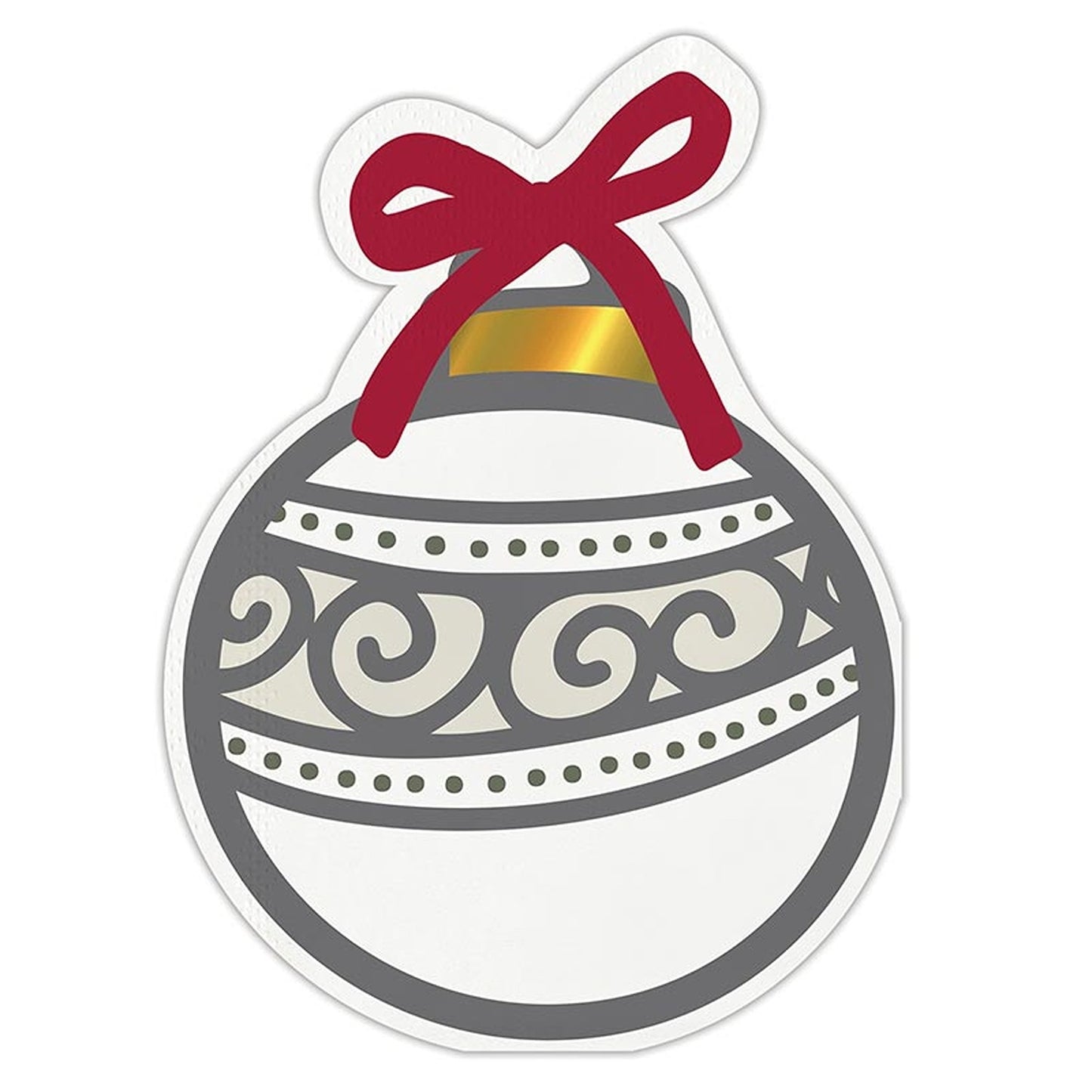 Ornament Diecut Cocktail Napkins