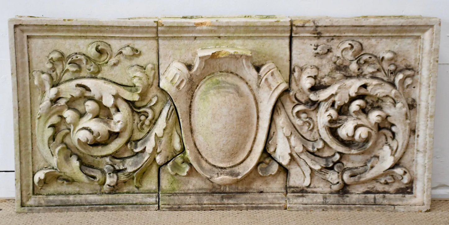 Terracotta Building Fragments, Set of 3