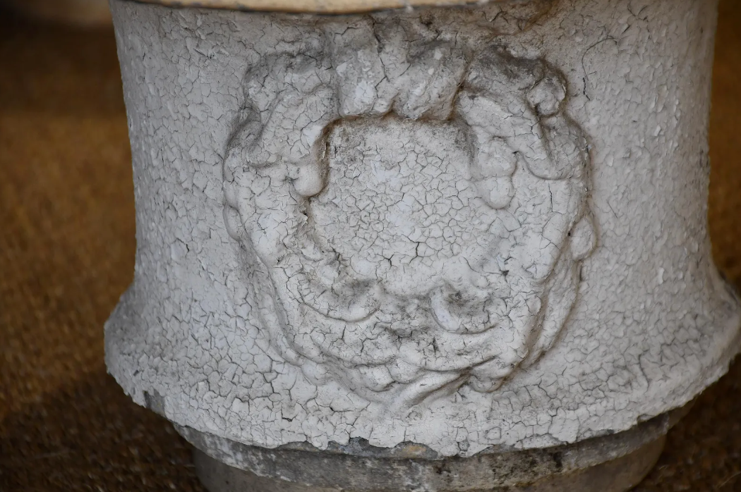 Pair Of Terracotta Garden Urns with Handles