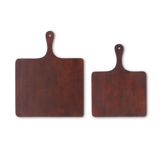 Dark Brown Wood Cutting Board