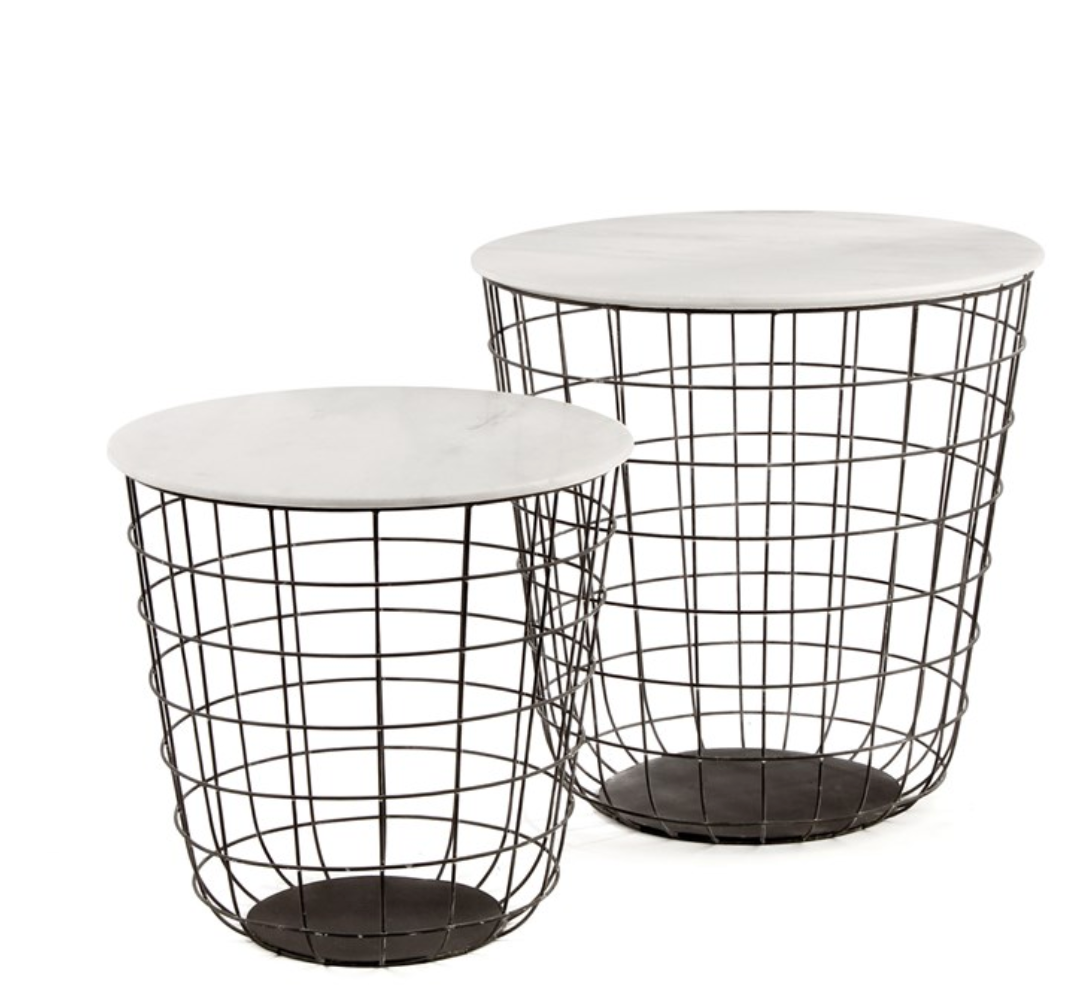 Terrace Table with Marble Top