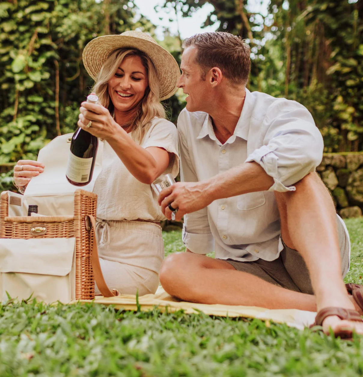 Corsica Wine & Cheese Picnic Basket