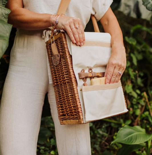 Corsica Wine & Cheese Picnic Basket