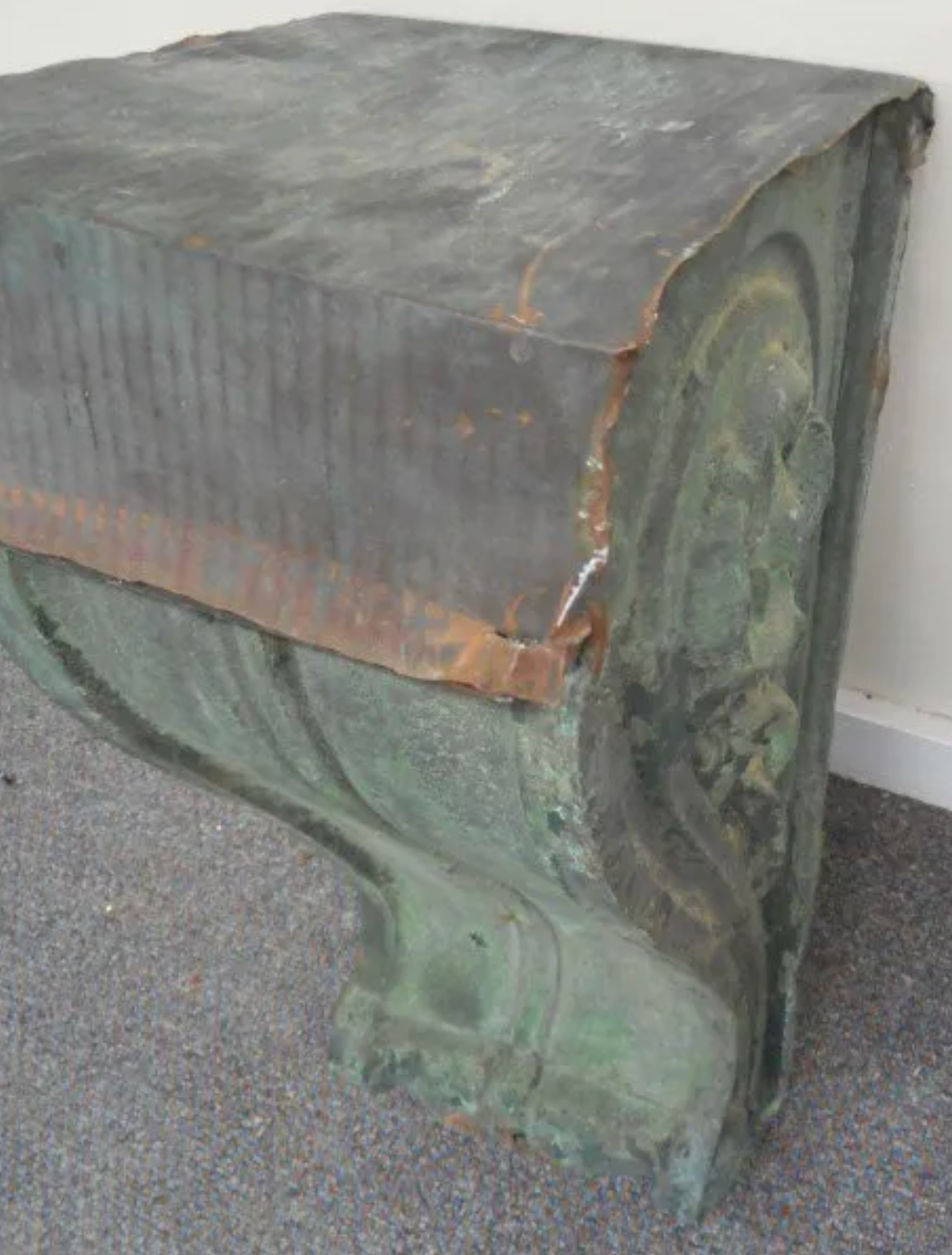Pair of Copper Corbels