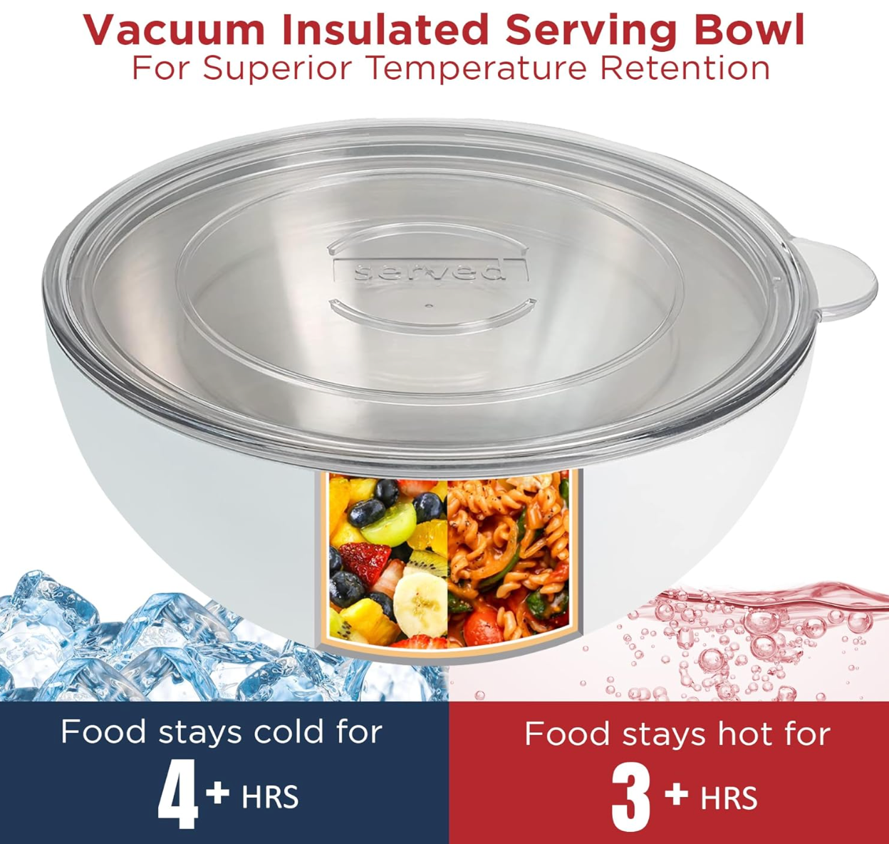 Vacuum-insulated bowls from Served