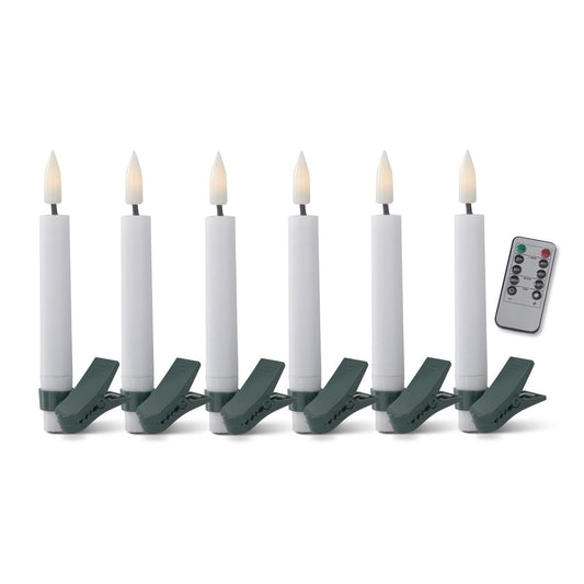 Clip-On LED Candle Tapers