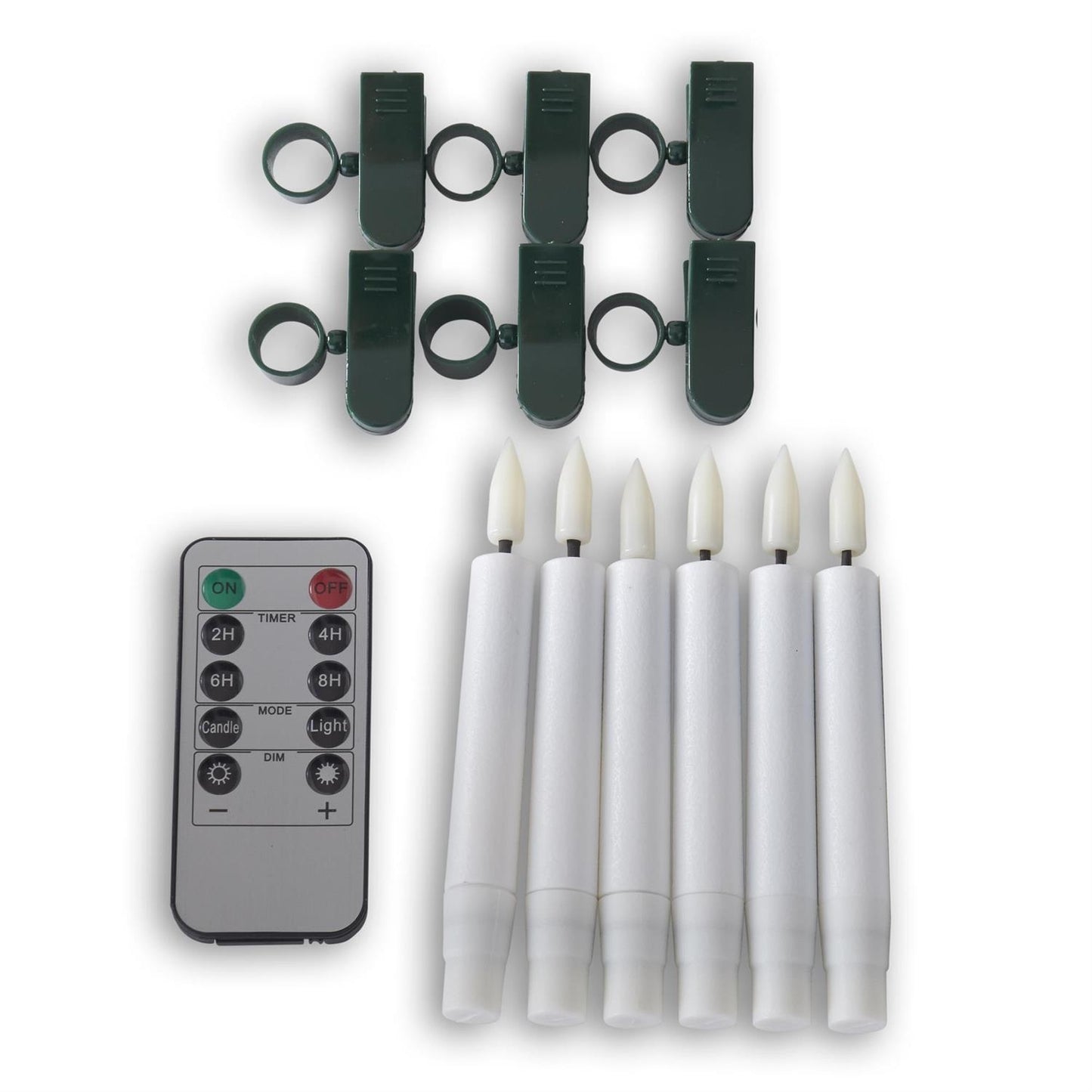 Clip-On LED Candle Tapers