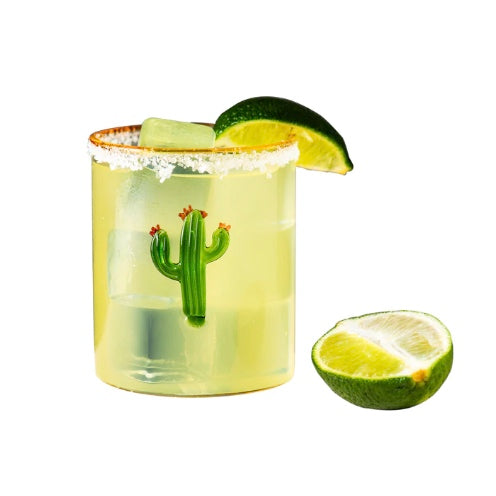 Aztec Cactus Tumbler, Set of 4