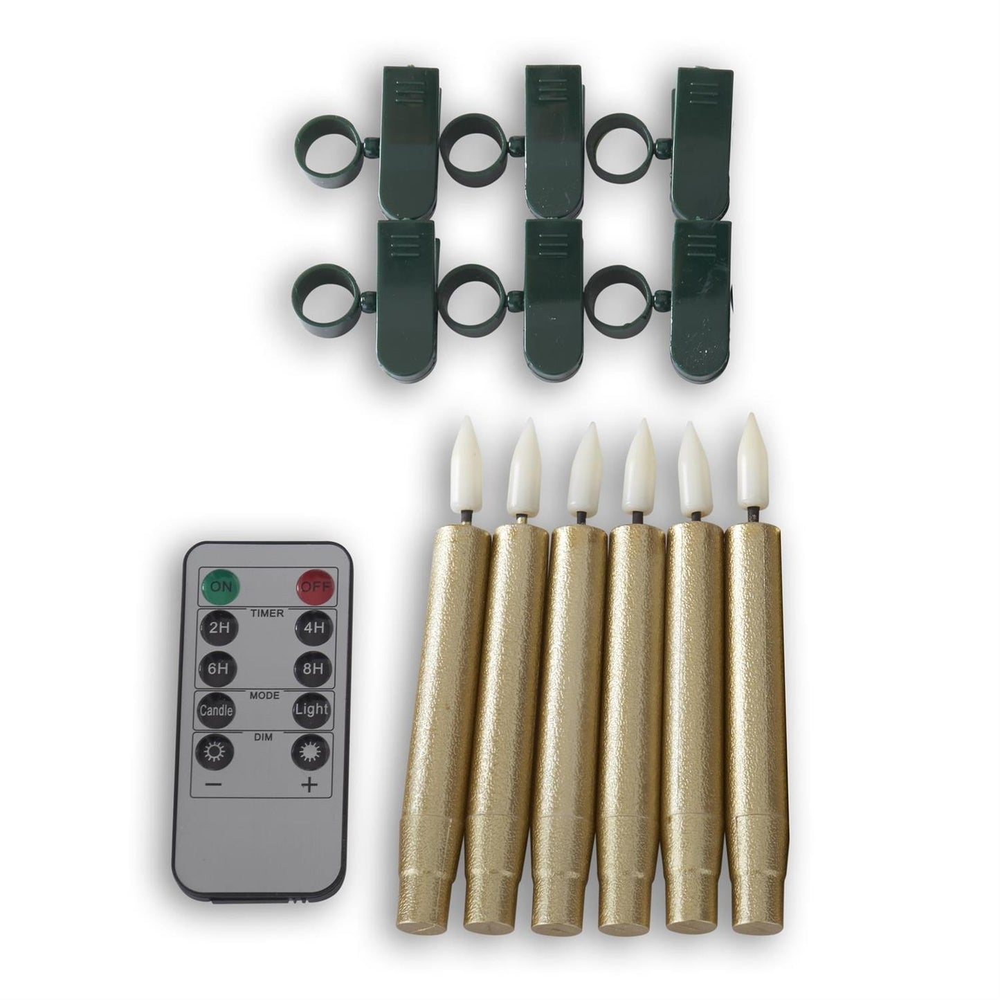 Clip-On LED Candle Tapers
