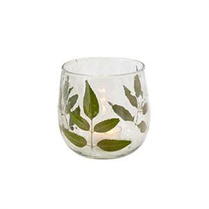 Pressed Leaf Votive