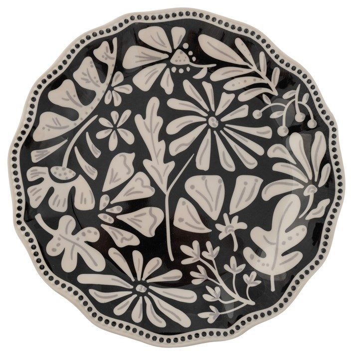 Dusk Floral Salad Plates