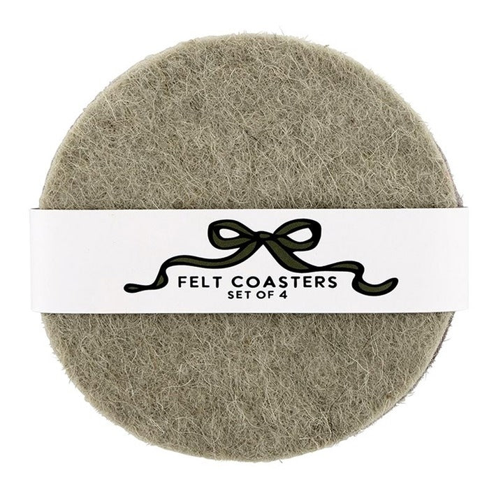 Felt Coasters - Set of 4