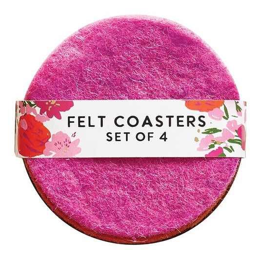 Felt Coasters - Set of 4