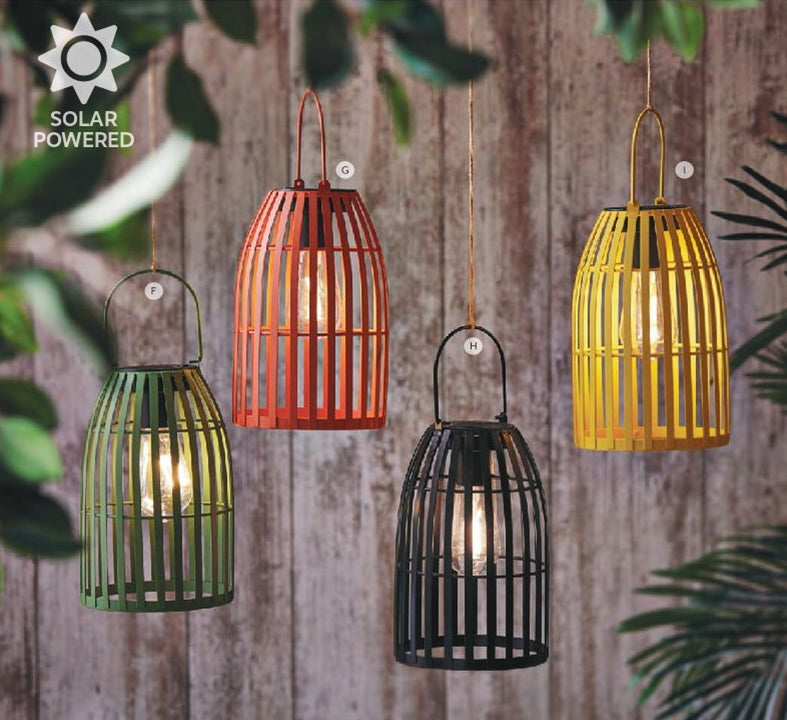 Firefly Metal Solar Hanging Lantern