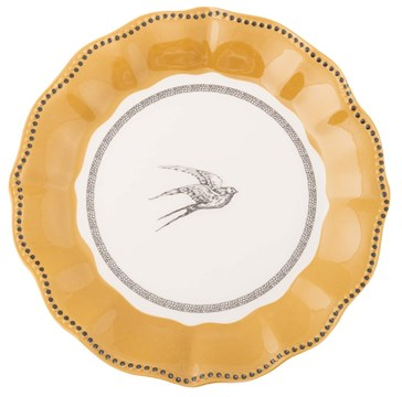 Yellow Bird Salad/Luncheon Plates - Set of 4