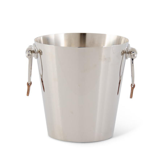 Silver Ice Bucket with HorseBit Handle