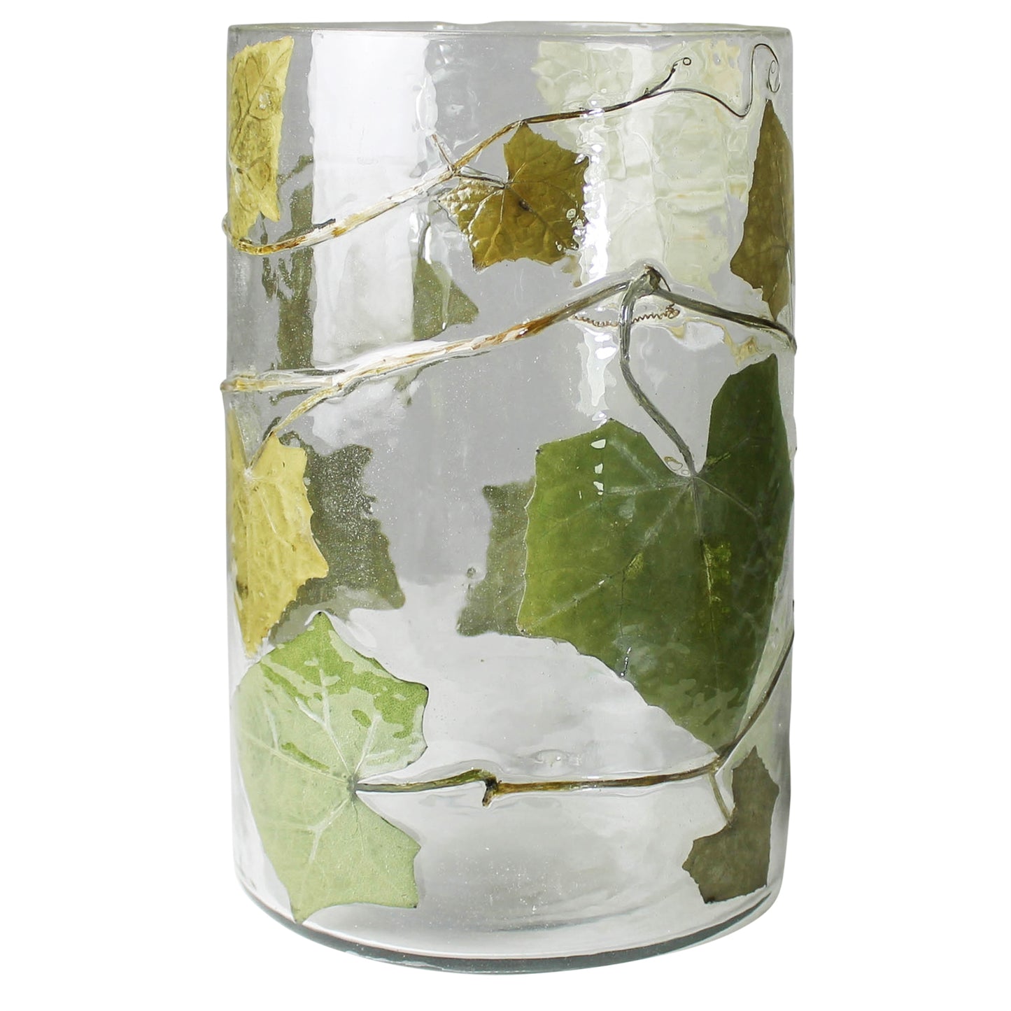 Ivy Enameled Hurricane