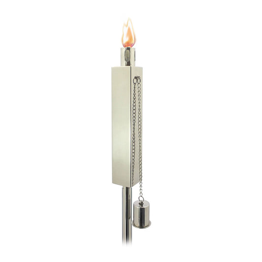 Anywhere Torch - Polished Stainless Rectangle Tall