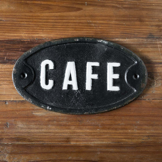 Plaque "Cafe"