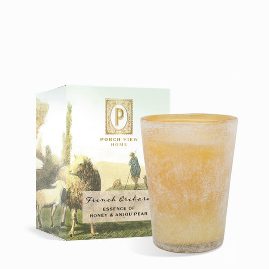 French Orchard: Essence of Honey and Anjou Pear Box Candle