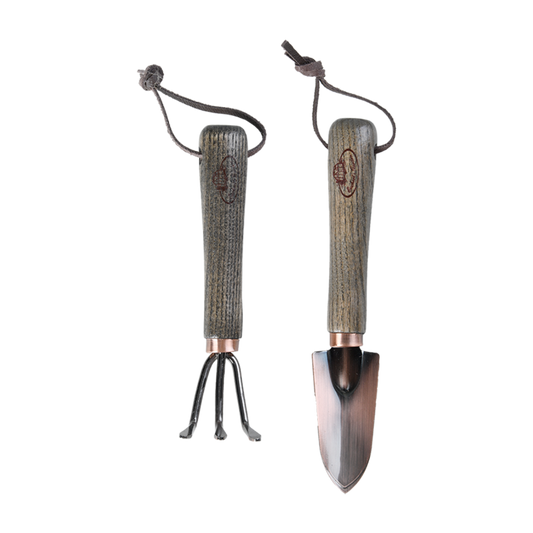 Copper Plated Mini Tools, Carbon Steel/Wood