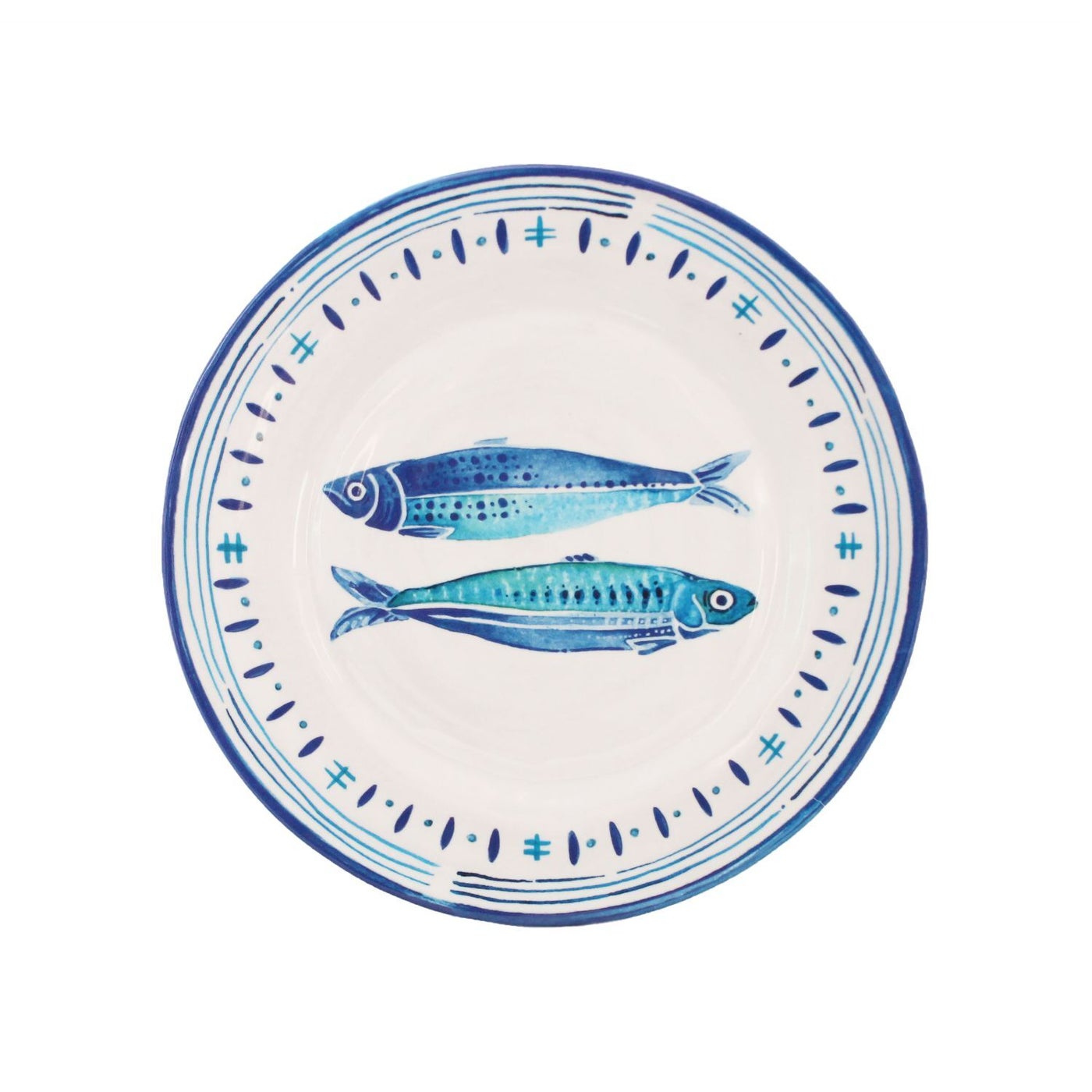 Santorini Salad Plates, Set of 6