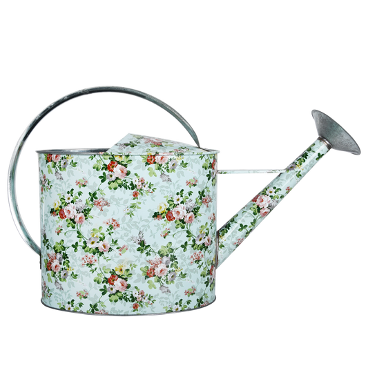 Rose Print Watering Can, 6.8 L - Large