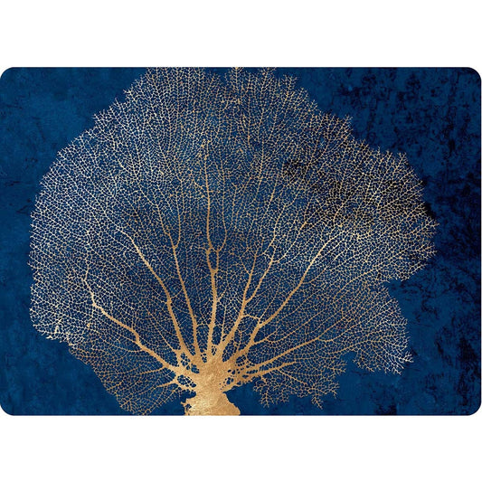 Gold Coral Placemat S/4