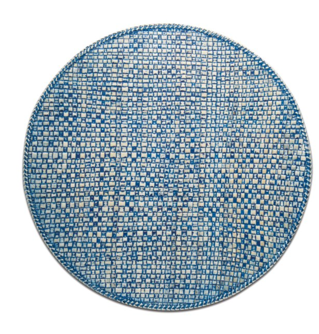Pantai Placemat Blue, Set of 4
