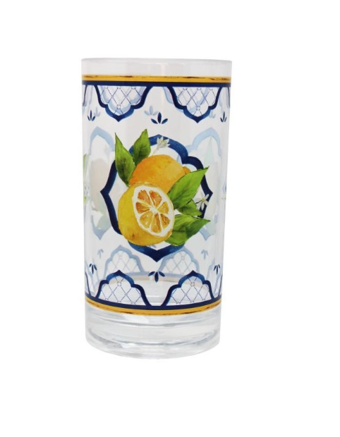 Palermo Lemon Tumbler, Set of 6