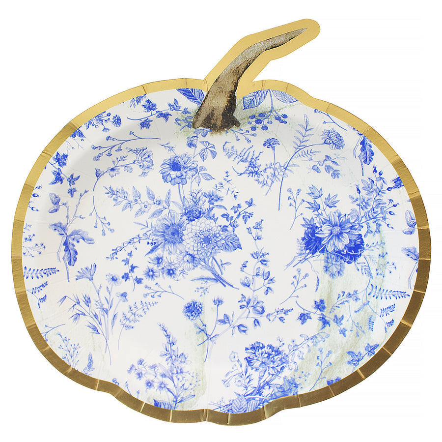 Pumpkin Paper Plate Timeless/8PK