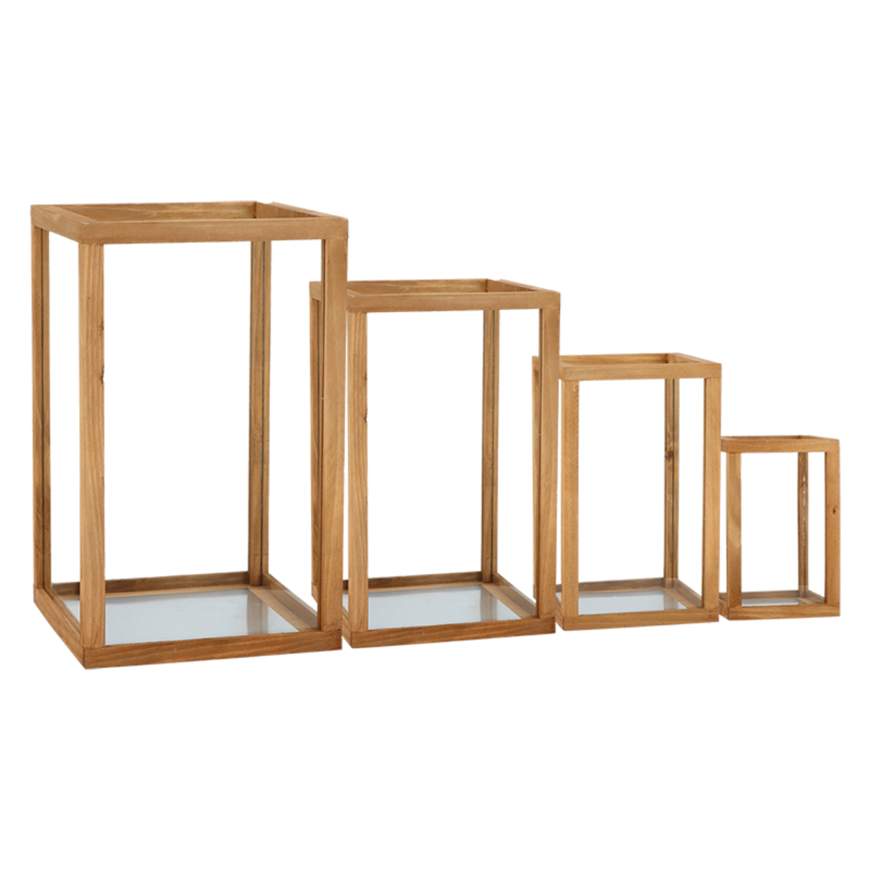 Minimalist Wood Lantern