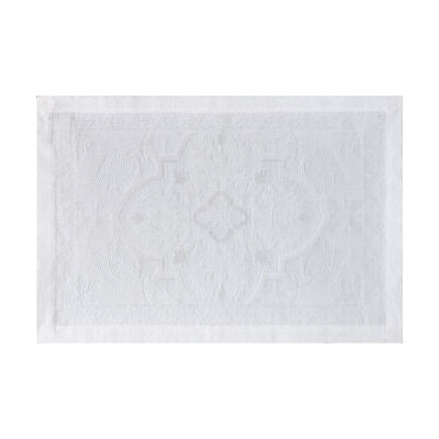 Le Jacquard Francais Placemat Azulejos White Placemat, Set of 4